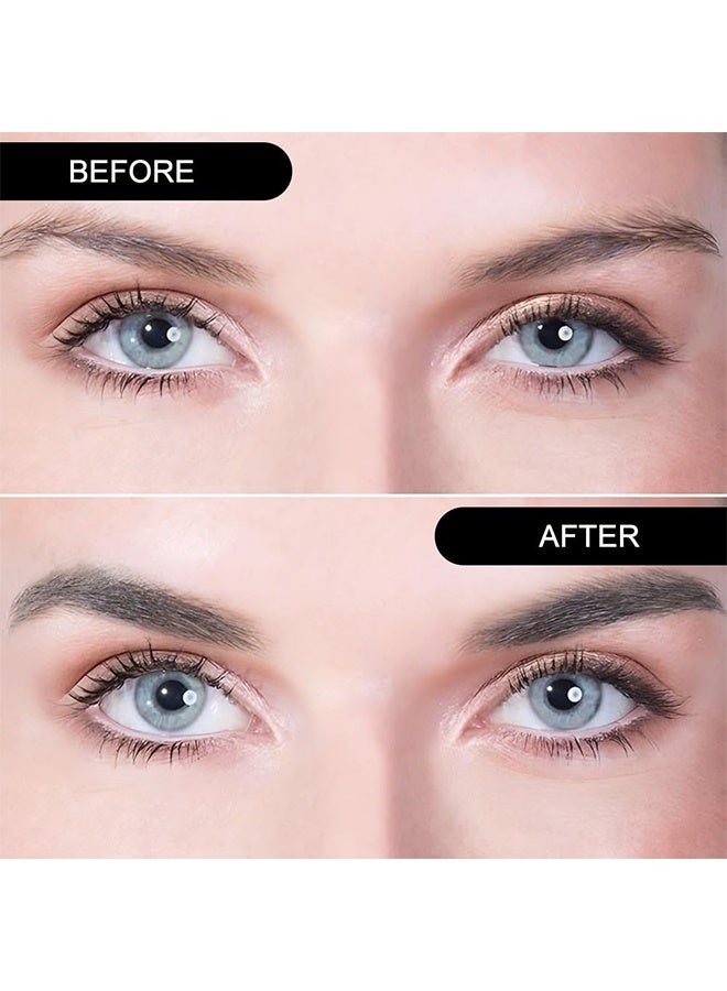 HUDA STORY Eye Brow Powder for Women, Medium Brown Eyebrow Powder Kit with Double-ended Eyebrow Brush, Long-Lasting Waterproof Two Colors, Purse-Friendly Compact, Cruelty Free (04) - Image 5